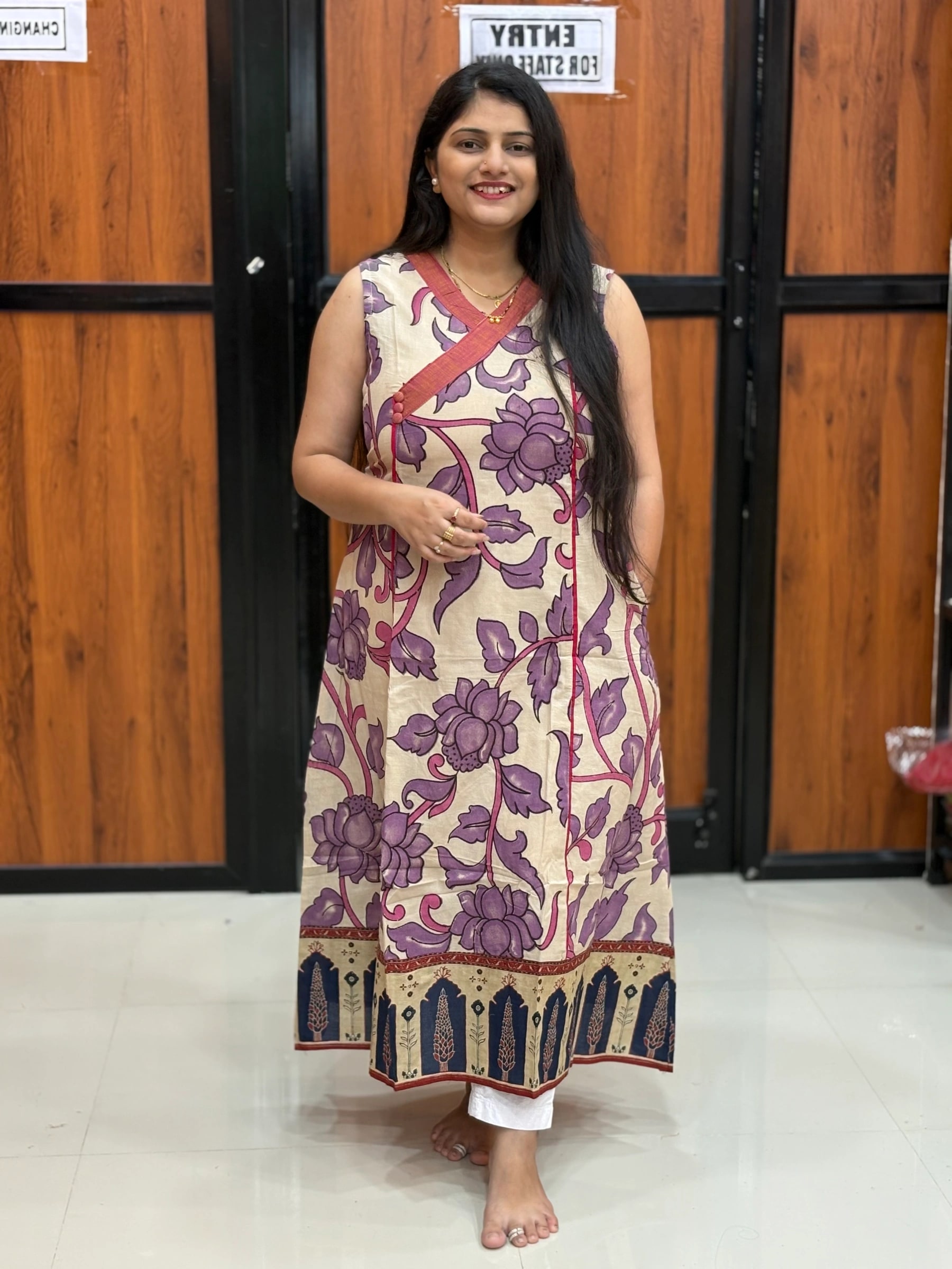 PEN KALAMKARI DRESS