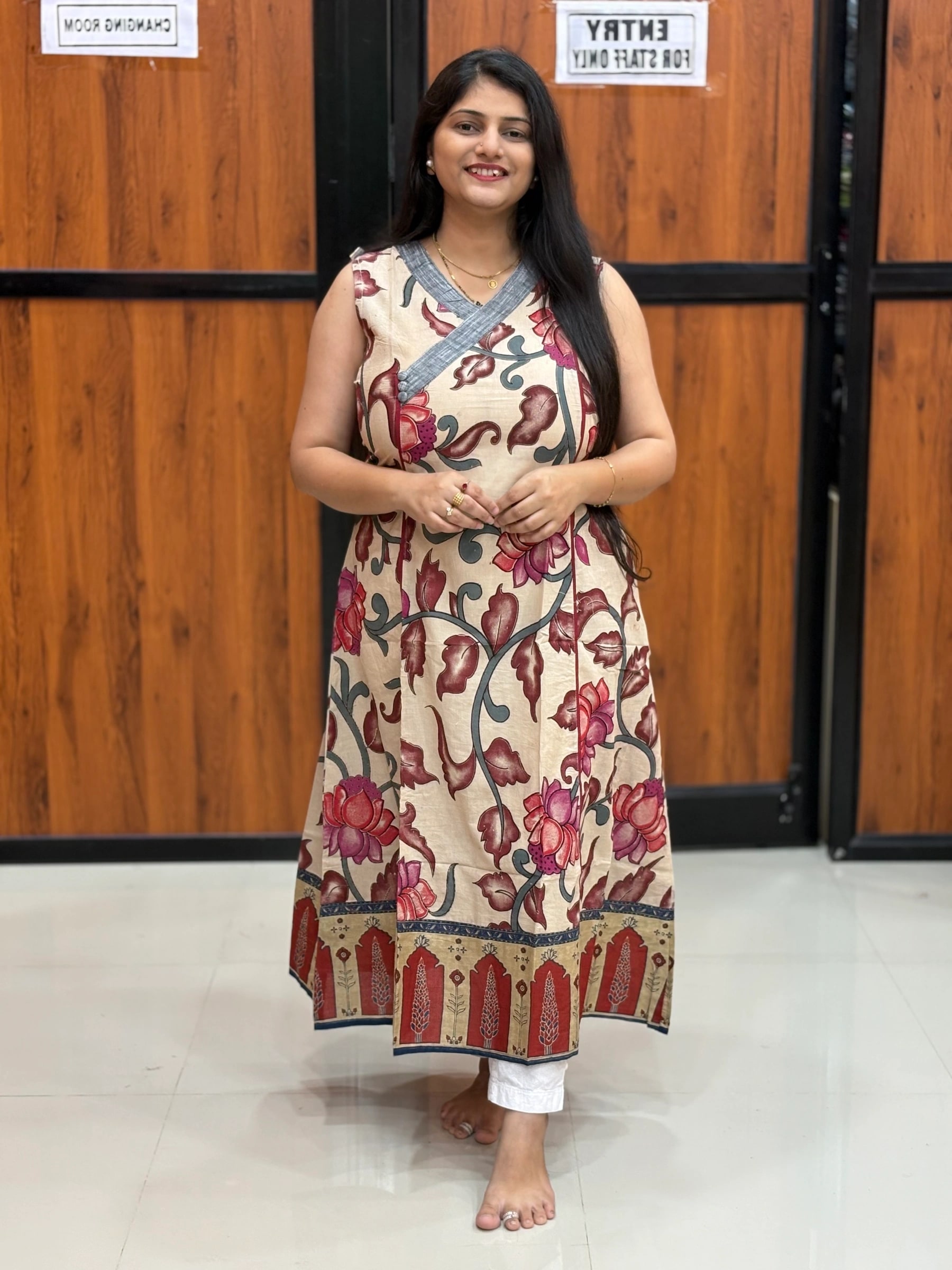 PEN KALAMKARI DRESS