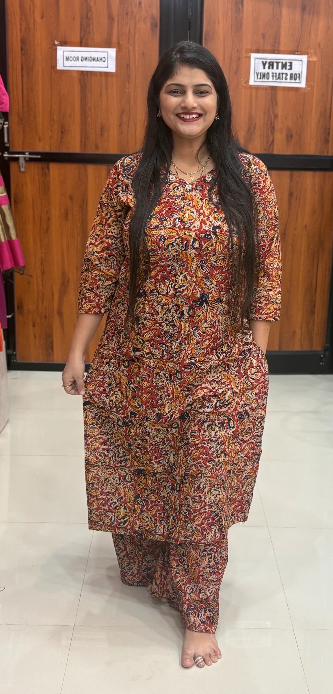 kalmkari cord set