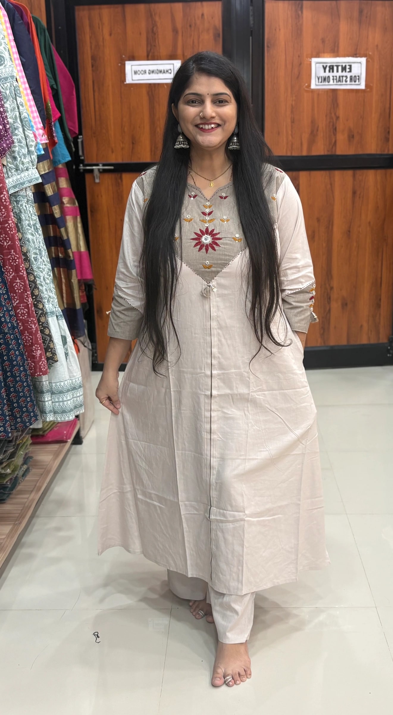 COTTON A LINE 2 PC