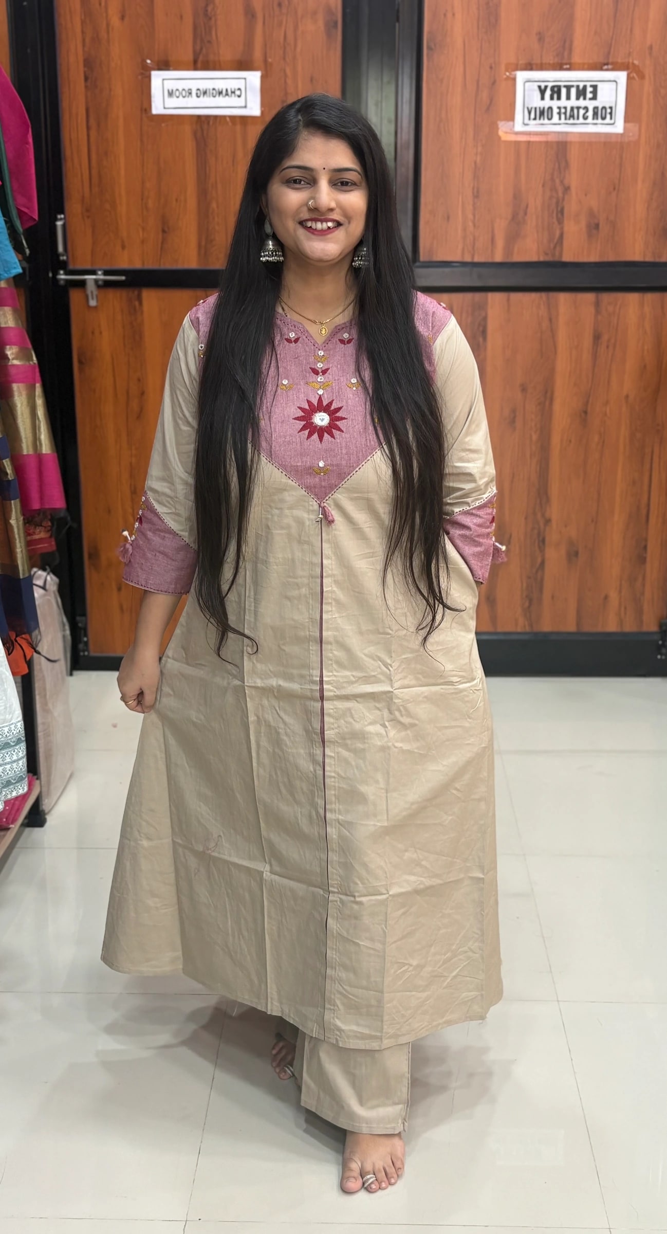 COTTON A LINE 2 PC